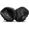 image:imageFranklin Sports CTZ5000 Baseball Gloves  Adult  Youth Fielding Gloves  Catchers Mitts  Multiple Styles  ColorsBlack Chrome