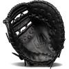 image:imageFranklin Sports CTZ5000 Baseball Gloves  Adult  Youth Fielding Gloves  Catchers Mitts  Multiple Styles  ColorsBlack Chrome