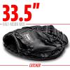 image:imageFranklin Sports CTZ5000 Baseball Gloves  Adult  Youth Fielding Gloves  Catchers Mitts  Multiple Styles  ColorsBlack Chrome