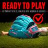 image:imageFranklin Sports CTZ5000 Baseball Gloves  Adult  Youth Fielding Gloves  Catchers Mitts  Multiple Styles  ColorsBluePink