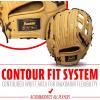 image:imageFranklin Sports CTZ5000 Baseball Gloves  Adult  Youth Fielding Gloves  Catchers Mitts  Multiple Styles  ColorsCamelBrown