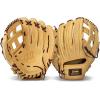 image:imageFranklin Sports CTZ5000 Baseball Gloves  Adult  Youth Fielding Gloves  Catchers Mitts  Multiple Styles  ColorsCamelBrown