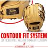 image:imageFranklin Sports CTZ5000 Baseball Gloves  Adult  Youth Fielding Gloves  Catchers Mitts  Multiple Styles  ColorsCamelBrown