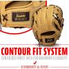 image:imageFranklin Sports CTZ5000 Baseball Gloves  Adult  Youth Fielding Gloves  Catchers Mitts  Multiple Styles  ColorsCamelBrown