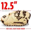 image:imageFranklin Sports CTZ5000 Baseball Gloves  Adult  Youth Fielding Gloves  Catchers Mitts  Multiple Styles  ColorsCamelBrown