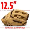 image:imageFranklin Sports CTZ5000 Baseball Gloves  Adult  Youth Fielding Gloves  Catchers Mitts  Multiple Styles  ColorsCamelBrown
