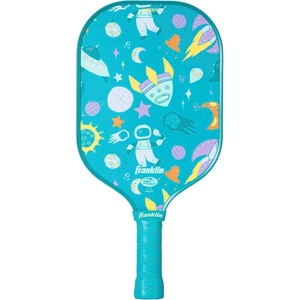 image:imageFranklin Sports Youth Pickleball Paddle  Youth Pickleball Paddles  Max Grit Fiberglass Surface  Polypropylene Core  USA Pickleball USAP Approved  Space