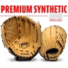 image:imageFranklin Sports Field Master Baseball Softball Glove  Adult Youth Baseball Softball Mitt  Mens  Womens Gloves  Right Hand Throw  14  Camel Brown Pack of 6