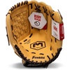 image:imageFranklin Sports Field Master Baseball Softball Glove  Adult Youth Baseball Softball Mitt  Mens  Womens Gloves  Right Hand Throw  14  Camel Brown Pack of 6