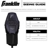 image:imageFranklin Sports MLB Baseball  Softball Sliding Glove  PRT DST Adult Protective Baserunning Sliding Glove  Left  Right Hand  Hand  Wrist Protector for Running  Black  Grey  One Size  Youth
