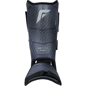 image:imageFranklin Sports Baseball  Softball Leg Guard PRT DST Series Adult Shin  Foot Shield for Batting  Protective Leg  Ankle Guard with Toe Plate  BlackGrey  One Size  Adult