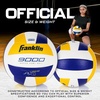 image:imageFranklin Sports Indoor Training  Match Volleyballs  Premium 9000  6000 Official Size Adult  Youth  Ball  Air PumpPremium Game Volleyball