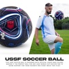 image:imageFranklin Sports Official US Soccer Federation USSF Soccer Ball  Pump  Size 5 Regulation Ball for Youth  Adult Players  Premium Cover  Construction  Perfect for Matches  Training  Navy