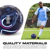 image:imageFranklin Sports Official US Soccer Federation USSF Soccer Ball  Pump  Size 5 Regulation Ball for Youth  Adult Players  Premium Cover  Construction  Perfect for Matches  Training  Navy