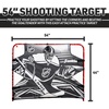 image:imageFranklin Sports NHL Street Hockey Goalie Shooting Target  Shooter Tutor Hockey Goal Practice Target  Street Hockey Net Goalie Target  Easy Attach TargeMulti