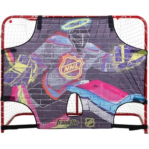 image:imageFranklin Sports NHL Street Hockey Goalie Shooting Target  Shooter Tutor Hockey Goal Practice Target  Street Hockey Net Goalie Target  Easy Attach TargeAssorted Colors