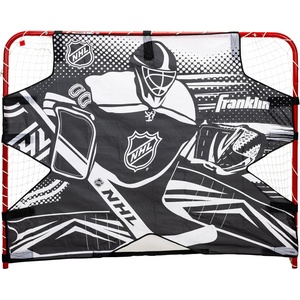 image:imageFranklin Sports NHL Street Hockey Goalie Shooting Target  Shooter Tutor Hockey Goal Practice Target  Street Hockey Net Goalie Target  Easy Attach TargeMulti
