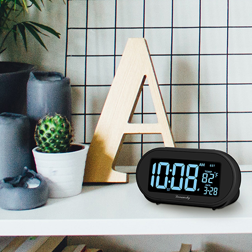 Auto Time Set Alarm Clock