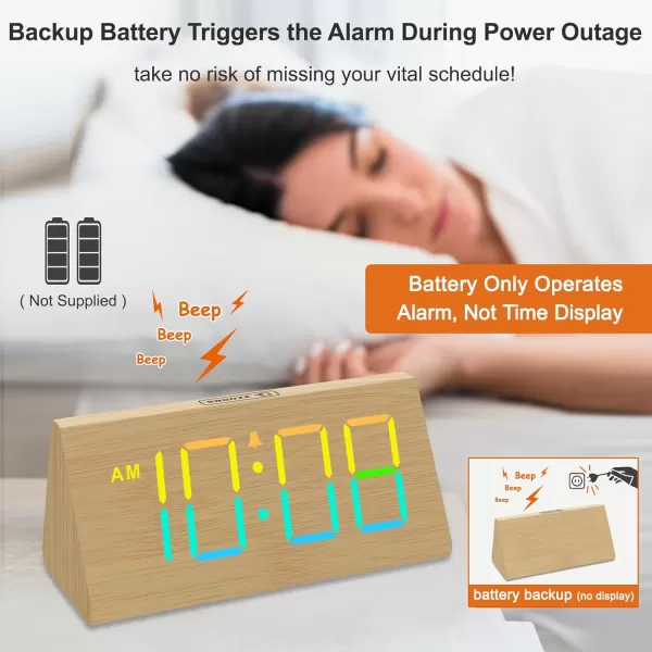 imageDreamSky Digital Alarm Clock for Bedroom