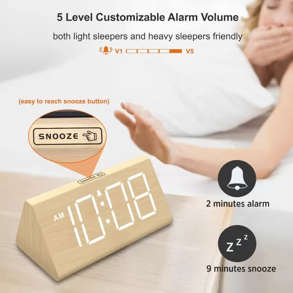 imageDreamSky Digital Alarm Clock for Bedroom