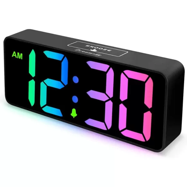 imageDreamSky RGB Large Digital Clock