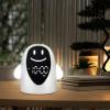 imageDreamSky Alarm Clock for Kids Sleep Training Clock for Toddlers Stay in Bed OK to Wake for Children Boys and Girls with Bedside Night Light Cute Robot Shape Gifts