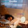 imageWhite Noise Sound Machine with 25 Soothing Sounds 17 Night Lights 5W Bluetooth Speaker SleepTimer Wake Up Light Sunrise Alarm Clock for Bedrooms Ideal Gift for Baby Kids Adults Seniors