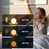imageWhite Noise Sound Machine with 25 Soothing Sounds 17 Night Lights 5W Bluetooth Speaker SleepTimer Wake Up Light Sunrise Alarm Clock for Bedrooms Ideal Gift for Baby Kids Adults Seniors
