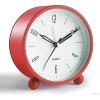 imageAnalog Alarm Clock 4 inch Super Silent Non Ticking Small Clock with Night Light Battery Operated Simple Design Old Fashioned Style Ideal Decor for Bedroom Bedside Desk Adult Kid Gift GreenRed