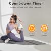 imageJALL 30quot Large Digital Wall Mount Clock with Remote Control Alarm Big LED Countdown Auto DST Temperature for Living Room Classroom Desk Xmas Birthday Gift for Senior Men Women Mom Dad BlueWhite