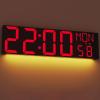 imageJALL 30quot Large Digital Wall Mount Clock with Remote Control Alarm Big LED Countdown Auto DST Temperature for Living Room Classroom Desk Xmas Birthday Gift for Senior Men Women Mom Dad BlueRed