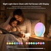 image:imageJALL Full Screen Sleep Sound Machine Sunrise Alarm Clock with 25 White Noise Nature Sounds Wake Up Light for Bedrooms HiFi Bluetooth Speaker 8Hour Sleep TimerCream