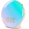 image:imageJALL Full Screen Dimmer Sunrise Alarm Clocks for Bedrooms Wake Up Light with FM Radio 25 White Noise Sleep Sounds Bluetooth Speaker Dual Alarms Bedside Clock for Heavy SleepersCream