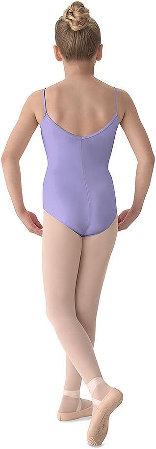 Mirella Girls Classic VBack Camisole Dance LeotardLilac