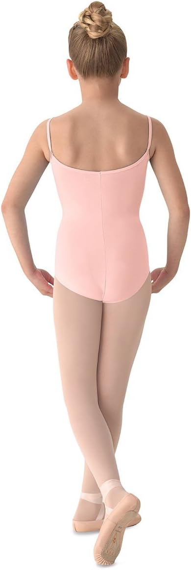 Mirella Girls Princess Seam Camisole Dance LeotardPink