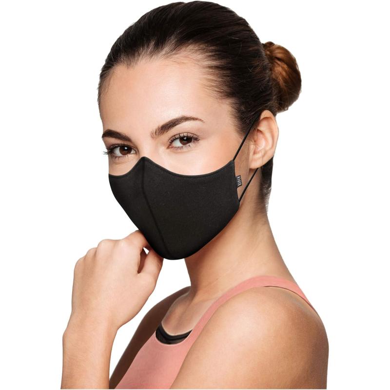 Bloch Soft Stretch Reusable Face Mask Pack of 3Black