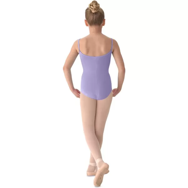 Mirella Girls Princess Seam VFront Camisole Dance LeotardLilac