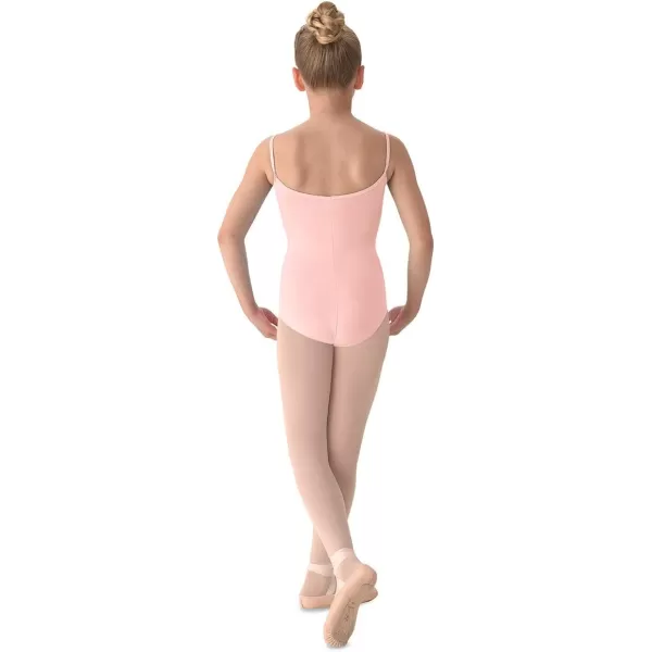 Mirella Girls Princess Seam VFront Camisole Dance LeotardPink