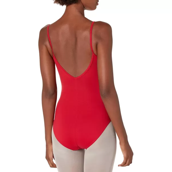 Mirella Womens Classic Scoop Front VBack Camisole Dance LeotardGarnet