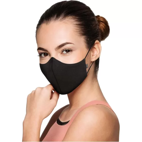 Bloch Soft Stretch Reusable Face Mask Pack of 3Black