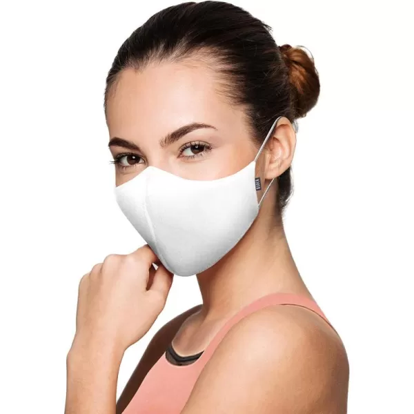 Bloch Soft Stretch Reusable Face Mask Pack of 3White