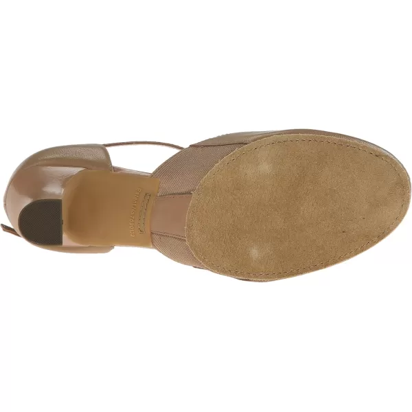 imageBLOCH Womens Cushioned Insole Suede Forefoot Outsole Short Shank with an Elastic Panel Superior FitTan