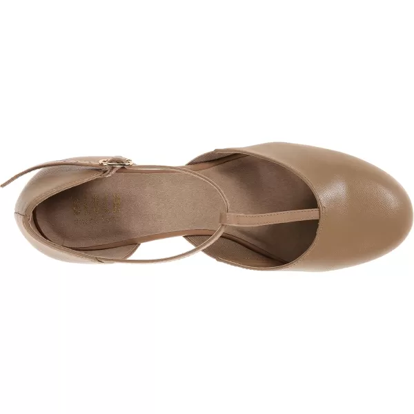 imageBLOCH Womens Cushioned Insole Suede Forefoot Outsole Short Shank with an Elastic Panel Superior FitTan