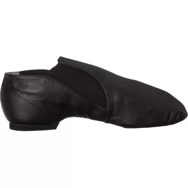 imageBloch Dance Mens Elasta Bootie Leather and Elastic Split Sole Jazz ShoeBlack
