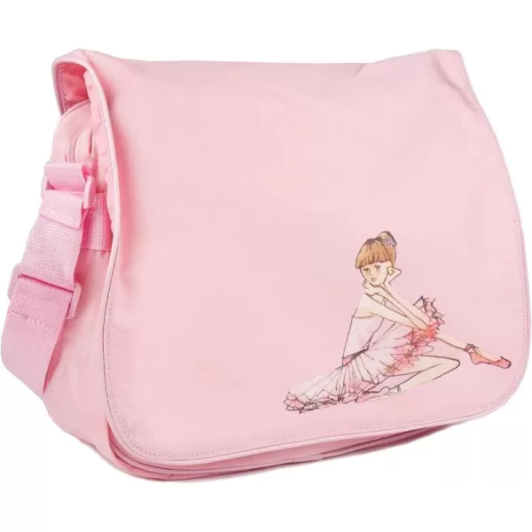 Bloch Dance Girls Adjustable Strap Ballerina Shoulder Bag Light PinkLight Pink