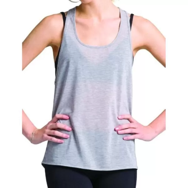 Bloch Womens Action Back Loose Fit TopGrey Marle