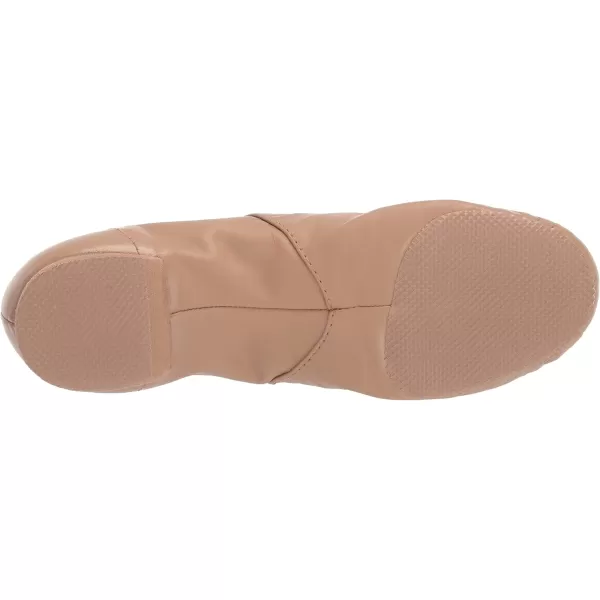 imageBLOCH Dance Jazz Women Shoes Super Leather with Strong Elastic Slip On High Durability Neoprene Stretch Satin Dancing ShoeTan