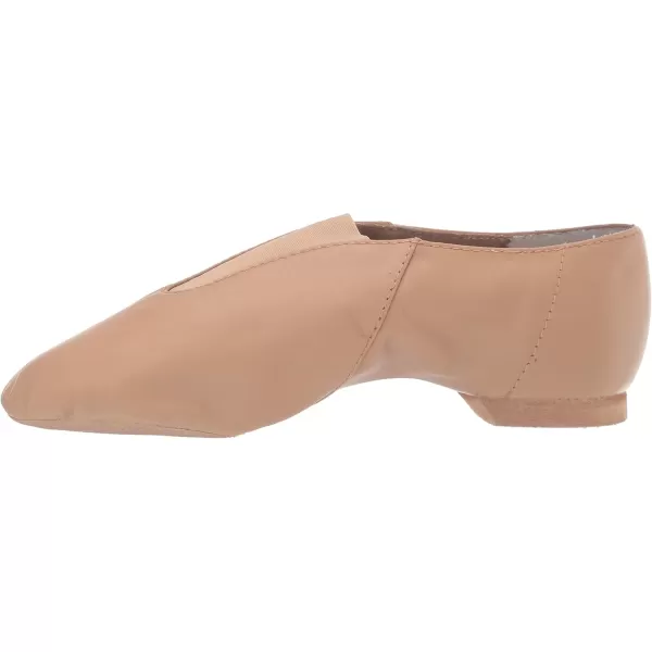 imageBLOCH Dance Jazz Women Shoes Super Leather with Strong Elastic Slip On High Durability Neoprene Stretch Satin Dancing ShoeTan