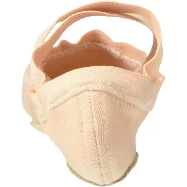 imageBloch Girls Synchrony Split Sole Stretch Canvas Ballet Slipper  ShoePink