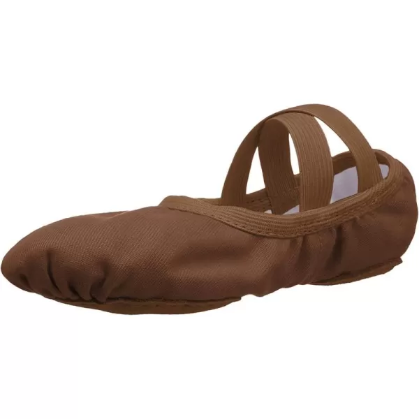 imageBloch Dance Mens Performa Stretch Canvas Split Sole Ballet ShoeSlipperCocoa